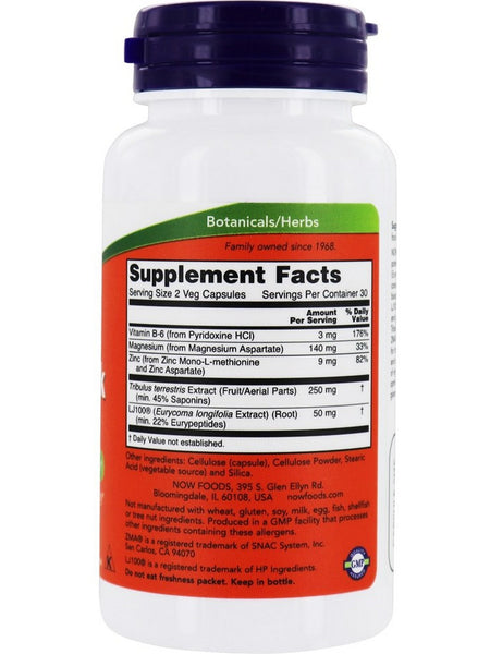 NOW Foods, TestoJack 100™, 60 veg capsules