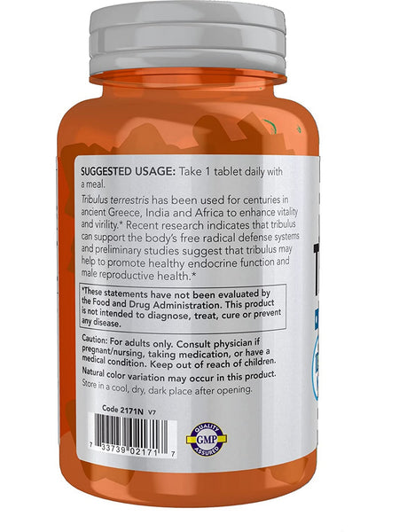 NOW Foods, Tribulus 1,000 mg, 90 tablets