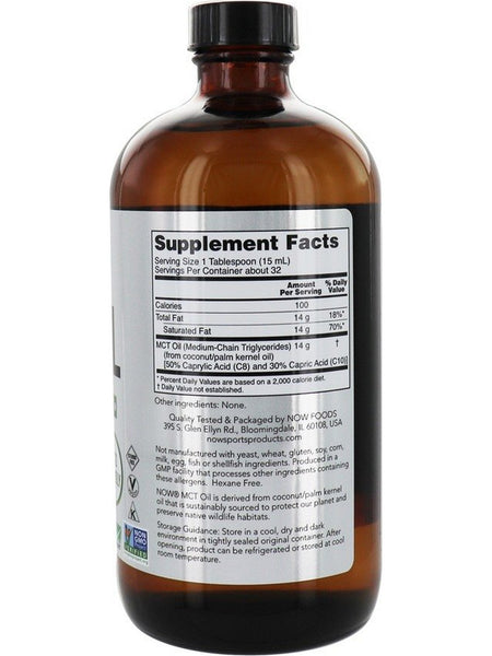 NOW Foods, MCT Oil, 16 fl oz