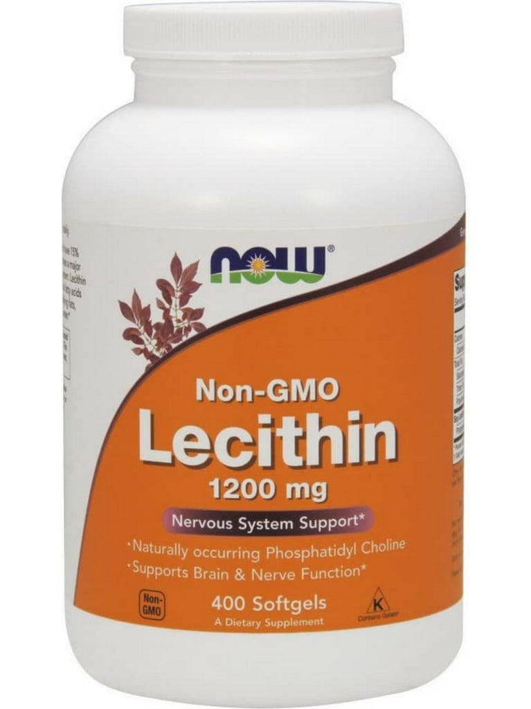 NOW Foods, Lecithin 1200 mg, 400 softgels