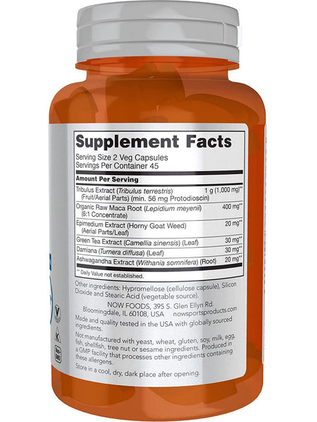NOW Foods, Tribulus Extreme, 90 veg capsules