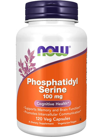 NOW Foods, Phosphatidyl Serine 100 mg, 120 veg capsules