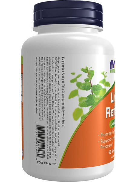 NOW Foods, Liver Refresh, 90 veg capsules