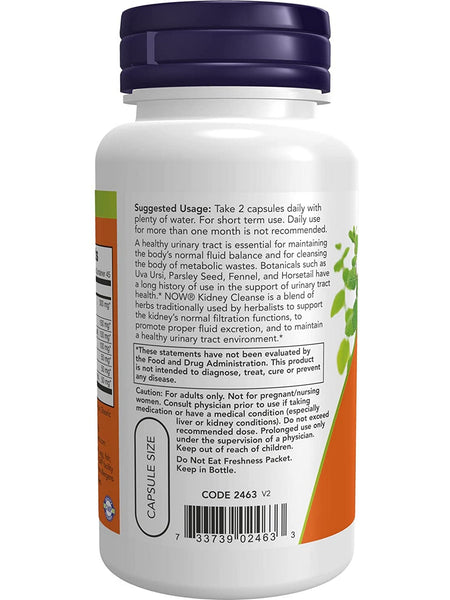 NOW Foods, Kidney Cleanse, 90 veg capsules