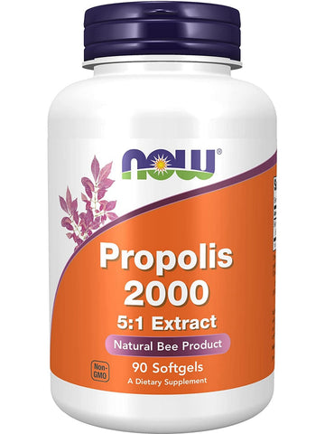 NOW Foods, Propolis 2000 5:1 Extract, 90 softgels
