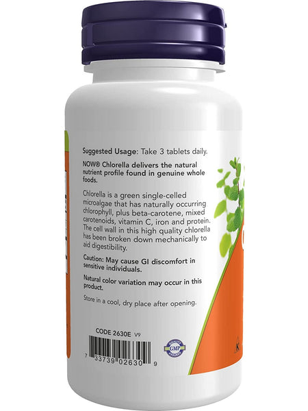 NOW Foods, Chlorella 1000 mg, 60 tablets