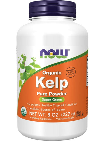 NOW Foods, Kelp Pure Powder, Organic, 8 oz