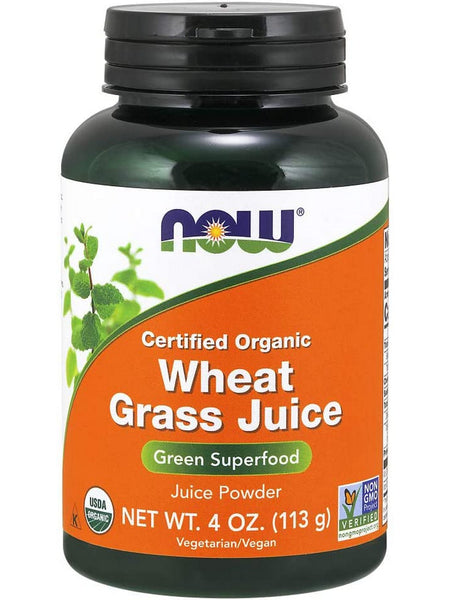 NOW Foods, Wheat Grass Juice, Organic, 4 oz