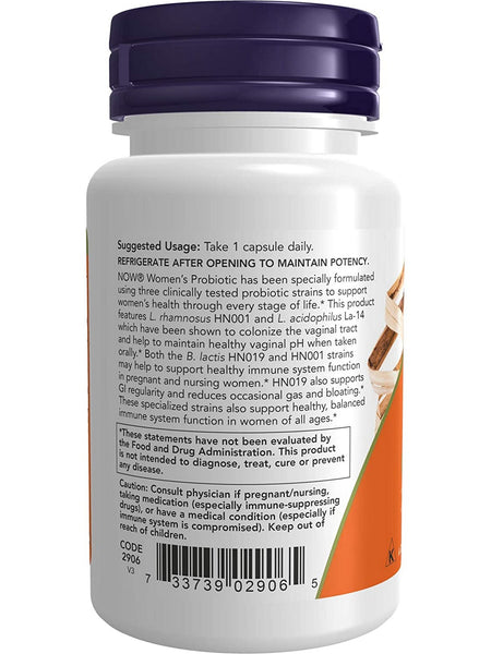 NOW Foods, Women's Probiotic 20 Billion, 50 veg capsules