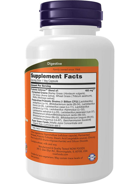 NOW Foods, Probiotic Defense™, 90 veg capsules