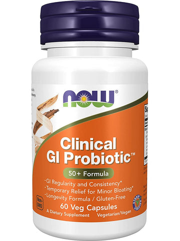 NOW Foods, Clinical GI Probiotic™, 60 veg capsules