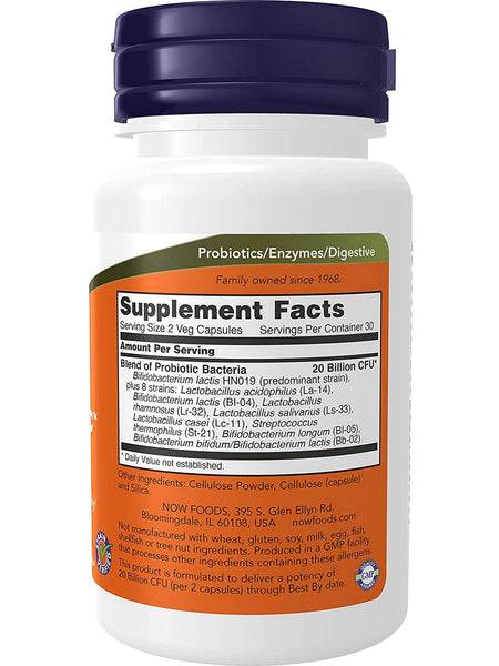 NOW Foods, Clinical GI Probiotic™, 60 veg capsules