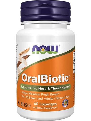 NOW Foods, OralBiotic®, 60 lozenges