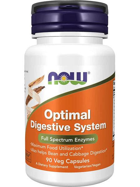 NOW Foods, Optimal Digestive System, 90 veg capsules