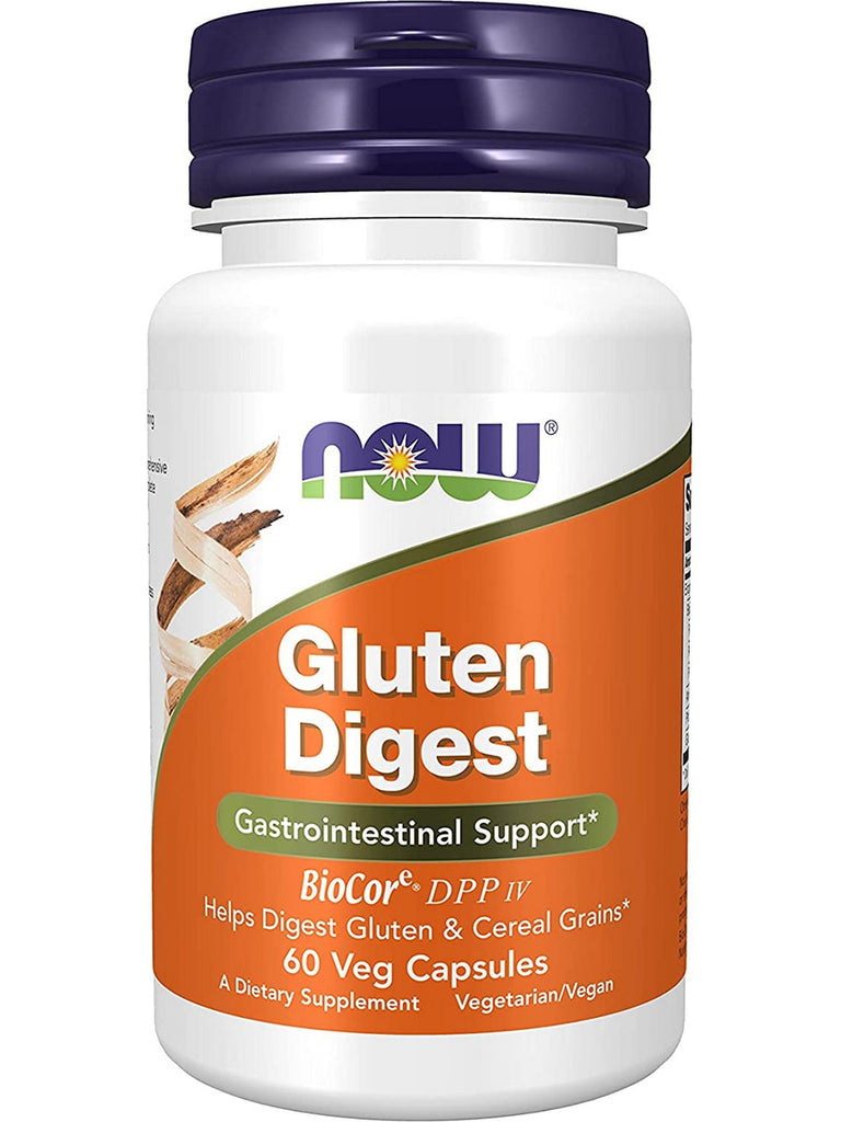 NOW Foods, Gluten Digest, 60 veg capsules