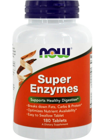NOW Foods, Super Enzymes, 180 tablets