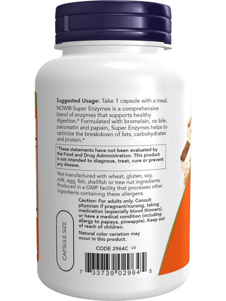 NOW Foods, Super Enzymes, 180 capsules