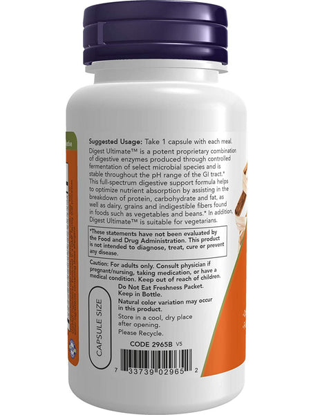 NOW Foods, Digest Ultimate™, 60 veg capsules