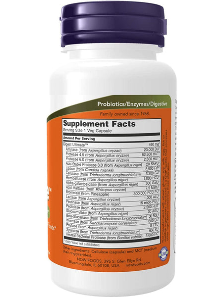 NOW Foods, Digest Ultimate™, 60 veg capsules