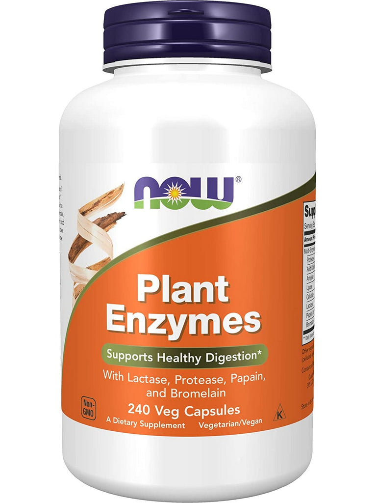 NOW Foods, Plant Enzymes, 240 veg capsules