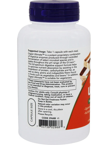 NOW Foods, Digest Ultimate™, 120 veg capsules
