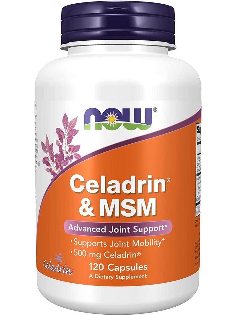 NOW Foods, Celadrin® & MSM 500 mg, 120 capsules