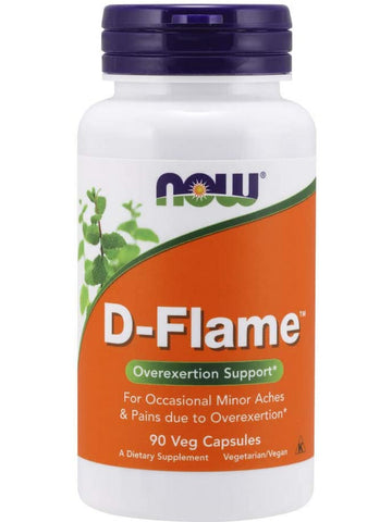 NOW Foods, D-Flame™, 90 veg capsules