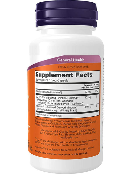 NOW Foods, UC-II® Type II Collagen, 120 veg capsules