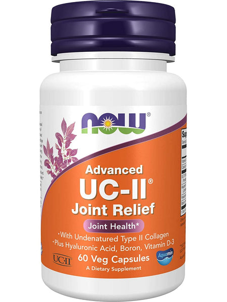 NOW Foods, UC-II® Advanced Joint Relief, 60 veg capsules