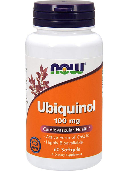 NOW Foods, Ubiquinol 100 mg, 60 softgels