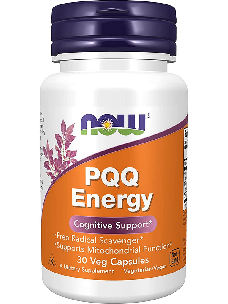 NOW Foods, PQQ Energy, 30 veg capsules