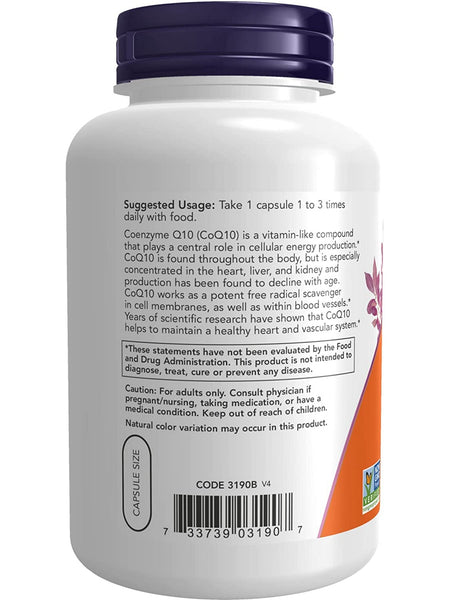 NOW Foods, CoQ10 30 mg, 240 veg capsules