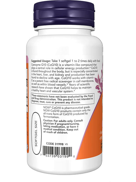 NOW Foods, CoQ10 400 mg, 30 softgels