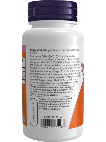 NOW Foods, CoQ10 150 mg, 100 veg capsules