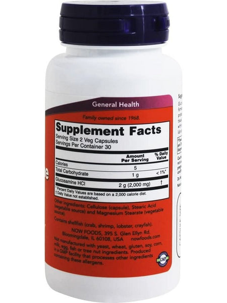 NOW Foods, Glucosamine '1000', 60 veg capsules