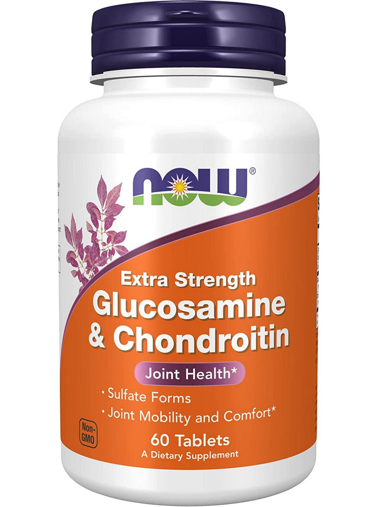 NOW Foods, Glucosamine & Chondroitin, Extra Strength, 60 tablets