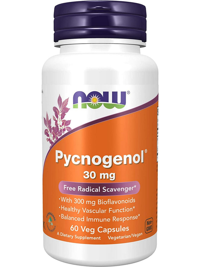 NOW Foods, Pycnogenol® 30 mg, 60 veg capsules