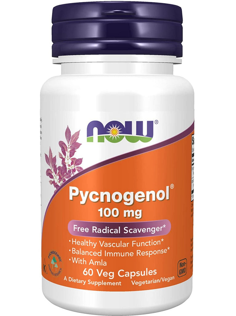 NOW Foods, Pycnogenol® 100 mg, 60 veg capsules