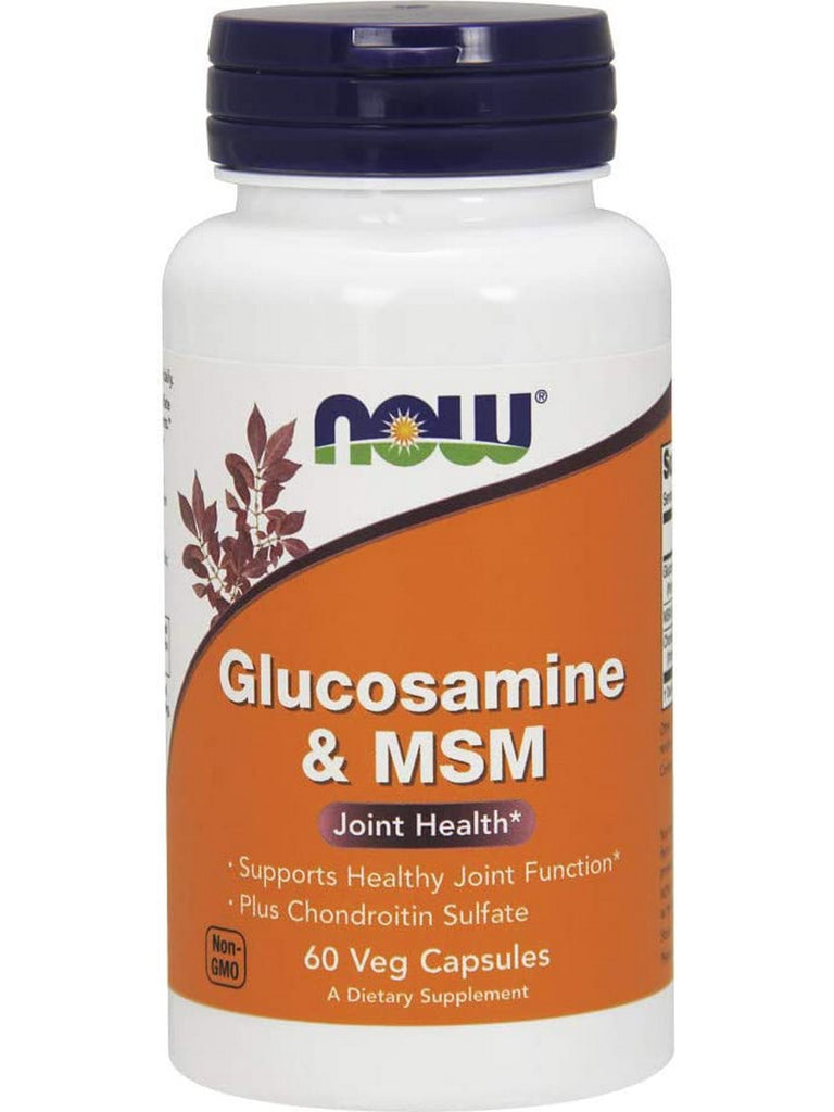 NOW Foods, Glucosamine & MSM, 60 veg capsules
