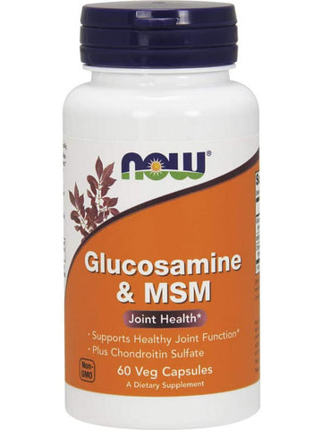NOW Foods, Glucosamine & MSM, 60 veg capsules