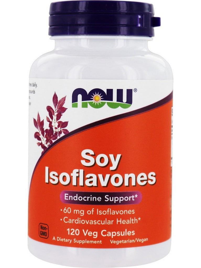NOW Foods, Soy Isoflavones 60 mg, 120 veg capsules
