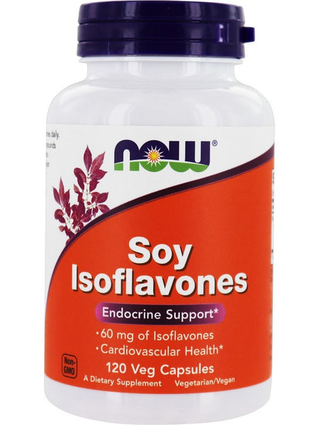 NOW Foods, Soy Isoflavones 60 mg, 120 veg capsules