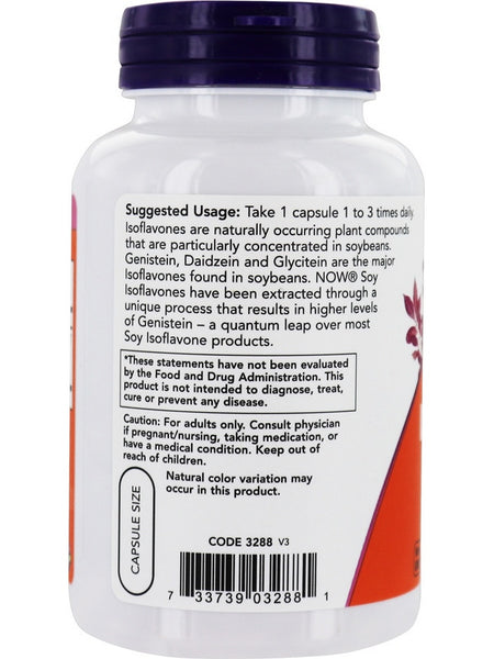 NOW Foods, Soy Isoflavones 60 mg, 120 veg capsules