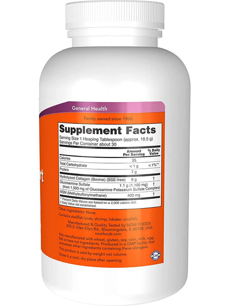 NOW Foods, Collagen Joint Support Powder, 11 oz