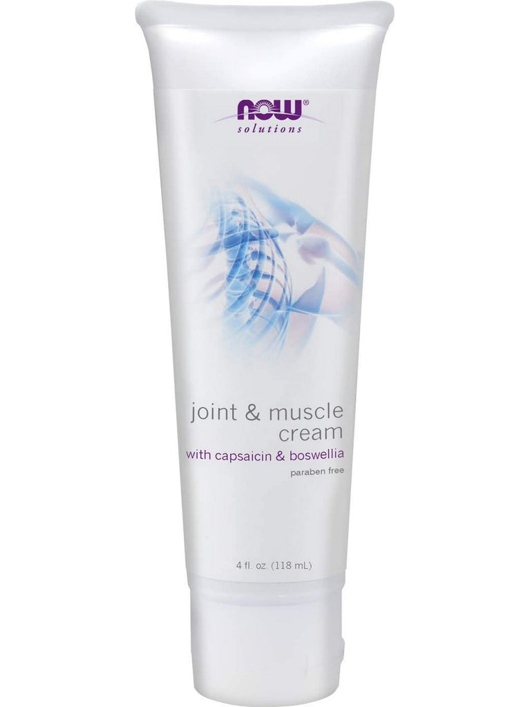 NOW Foods, Joint & Muscle Cream, 4 fl oz