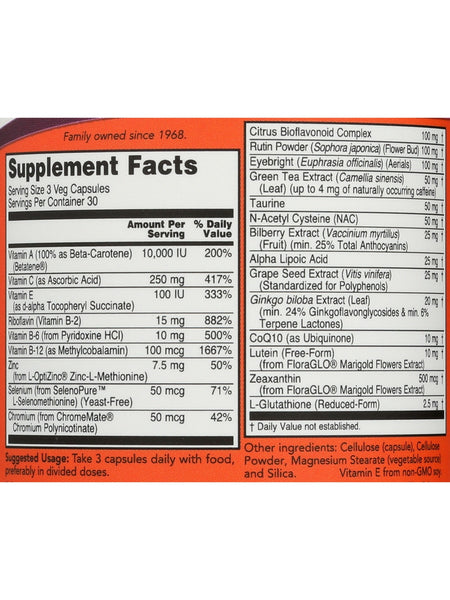 NOW Foods, Ocu Support™, Clinical Strength, 90 veg capsules