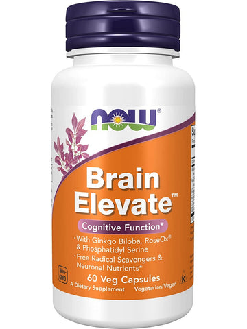 NOW Foods, Brain Elevate™, 60 veg capsules