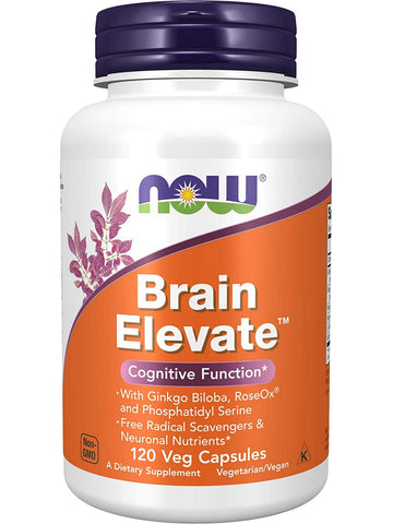 NOW Foods, Brain Elevate™, 120 veg capsules