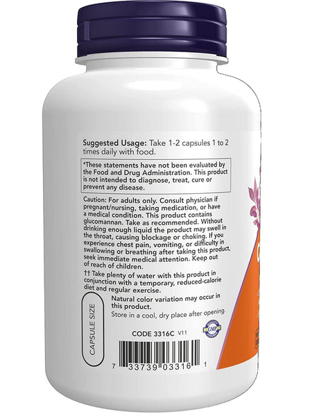 NOW Foods, Cider Vinegar, 180 veg capsules
