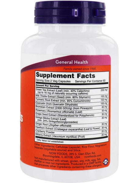 NOW Foods, Super Antioxidants, 120 veg capsules